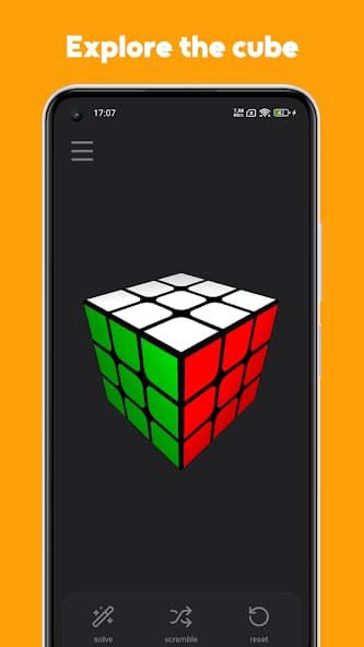 Cube Genie home and cube simulator preview