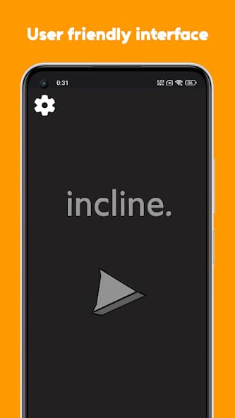 Incline gameplay preview with a rolling track